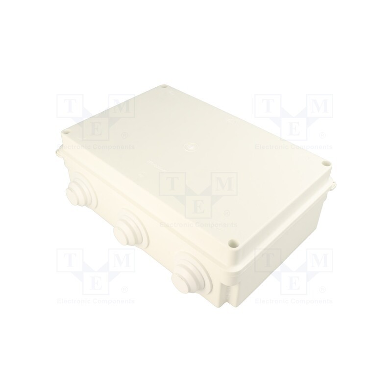 1 pcs x JONEX - PK-10D WHITE - Enclosure: junction box, X: 150mm, Y: 235mm, Z: 75mm, wall mount