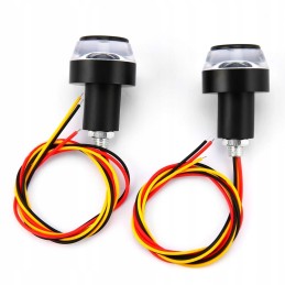 2x DRL motorcycle turn signal LED tips