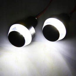 2x DRL motorcycle turn signal LED tips
