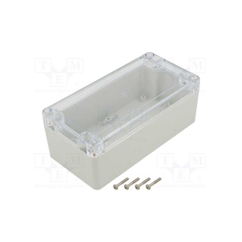 1 pcs x KRADEX - ZP160.80.60JPH TM ABS-PC - Enclosure: multipurpose, X: 80mm, Y: 160mm, Z: 60mm, ZP, ABS, IP65
