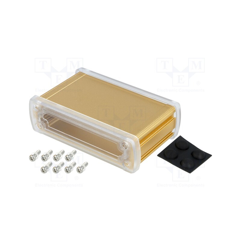 1 pcs x GAINTA - ALUG704GD060-C -AS - Enclosure: multipurpose, X: 113.7mm, Y: 69mm, Z: 35.2mm, aluminium