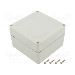 1 pcs x KRADEX - ZP120.120.75SJ TM ABS - Enclosure: multipurpose, X: 120mm, Y: 120mm, Z: 75mm, ZP, ABS, IP67