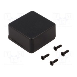 1 pcs x HAMMOND - 1590LLBBK - Enclosure: multipurpose, X: 50mm, Y: 50mm, Z: 25mm, 1590, aluminium