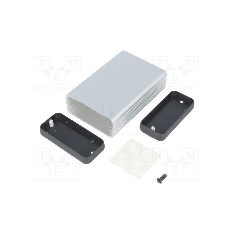 1 pcs x HAMMOND - 1455C802 - Enclosure: with panel, 1455, X: 54mm, Y: 80mm, Z: 23mm, aluminium