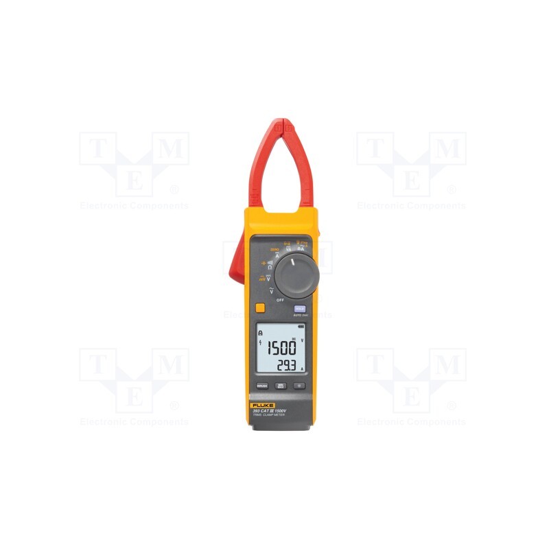 1 pcs x FLUKE - FLUKE 393 FC - Meter: multifunction, digital,pincers type, Øcable: 34mm, LCD