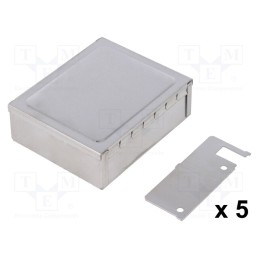 1 pcs x TEKO - 392.16 - Enclosure: shielding, X: 68mm, Y: 83mm, Z: 28mm, steel