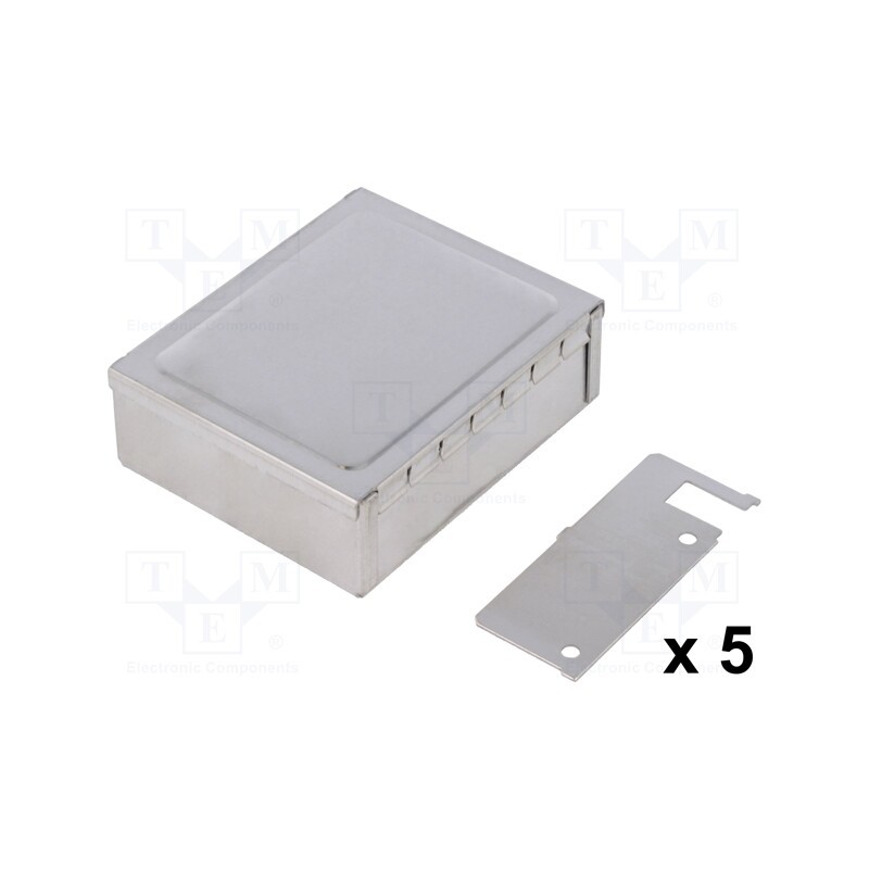 1 pcs x TEKO - 392.16 - Enclosure: shielding, X: 68mm, Y: 83mm, Z: 28mm, steel