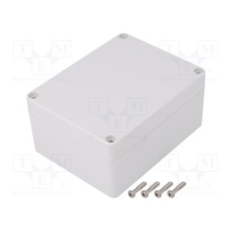 1 pcs x GAINTA - G212-IP67 - Enclosure: multipurpose, X: 90mm, Y: 115mm, Z: 55mm, polycarbonate