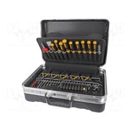 1 set x BERNSTEIN - 6100 - Kit: general purpose, case, 65pcs.