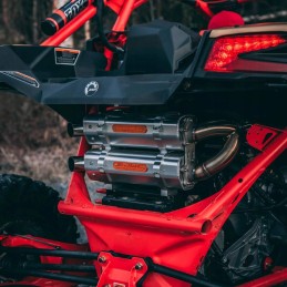 Exhaust muffler rjwc apx can am maverick x3 turbo