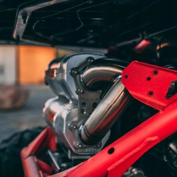 Exhaust muffler rjwc apx can am maverick x3 turbo