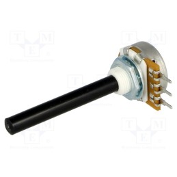 1 pcs x OMEG - - - Potentiometer: shaft, single turn, 1kΩ, ±20%, 0.25W, linear, 4mm