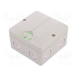 1 pcs x SPELSBERG - 80440701 - Enclosure: junction box, X: 93mm, Y: 93mm, Z: 55mm, polystyrene, IP65
