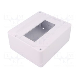 1 pcs x PAWBOL - C.2017 - Enclosure: for modular components, IP30, white, No.of mod: 8, ABS