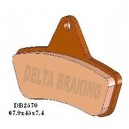 Front rear delta arctic cat pads 250 300 400 500