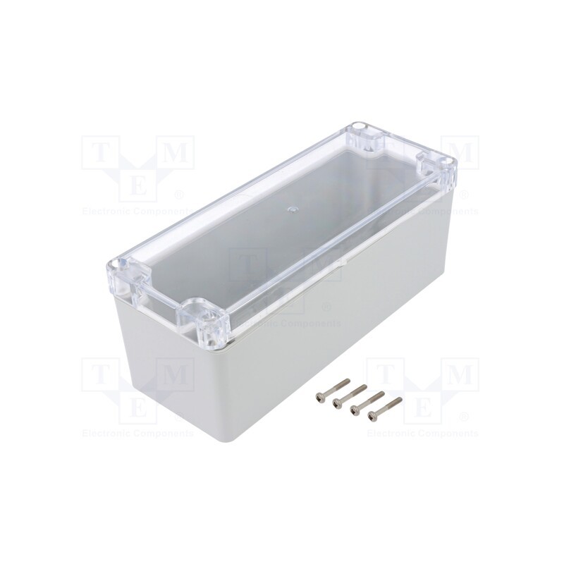 1 pcs x KRADEX - ZP190.75.75JPH TM ABS-PC - Enclosure: multipurpose, X: 75mm, Y: 190mm, Z: 75mm, ZP, ABS, gasket