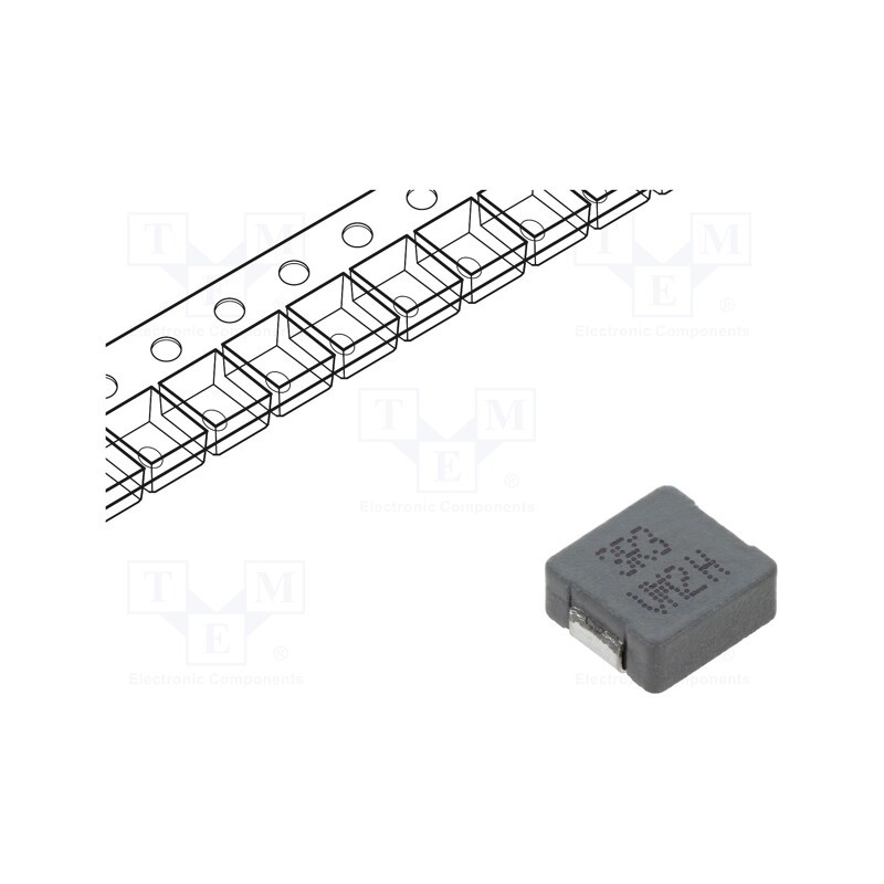 1 pcs x EATON ELECTRONICS - HCM0703-3R3-R - Inductor: wire, SMD, 3.3uH, Ioper: 6A, 28mΩ, ±20%, Isat: 13.5A