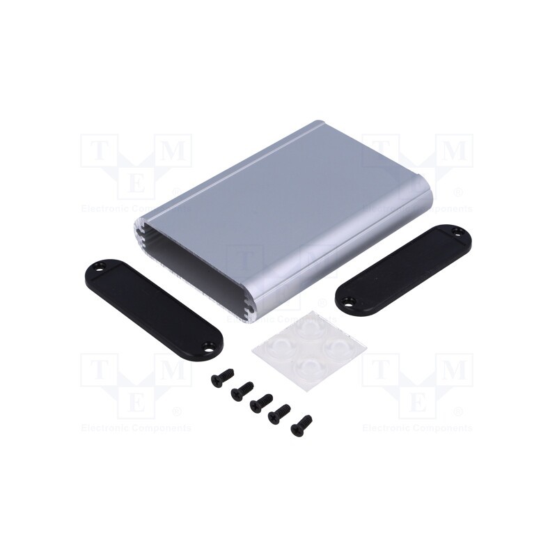 1 pcs x HAMMOND - 1455B1002 - Enclosure: with panel, 1455, X: 72mm, Y: 100mm, Z: 19mm, aluminium