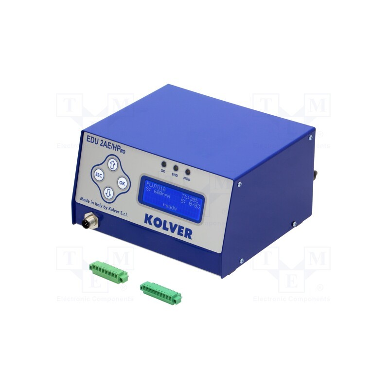 1 pcs x KOLVER - 032000/HPRO - Power supply, Equipment: mains cable, Plug: EU, 195x170x110mm