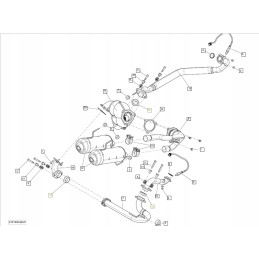 Exhaust gasket brp can am maverick 707601128