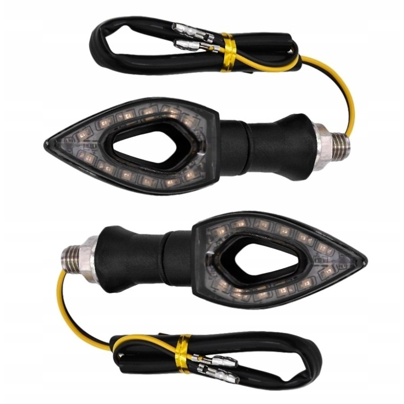 2x 12 LED turn signal arrow for quad bike