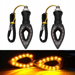 2x 12 LED turn signal arrow for quad bike