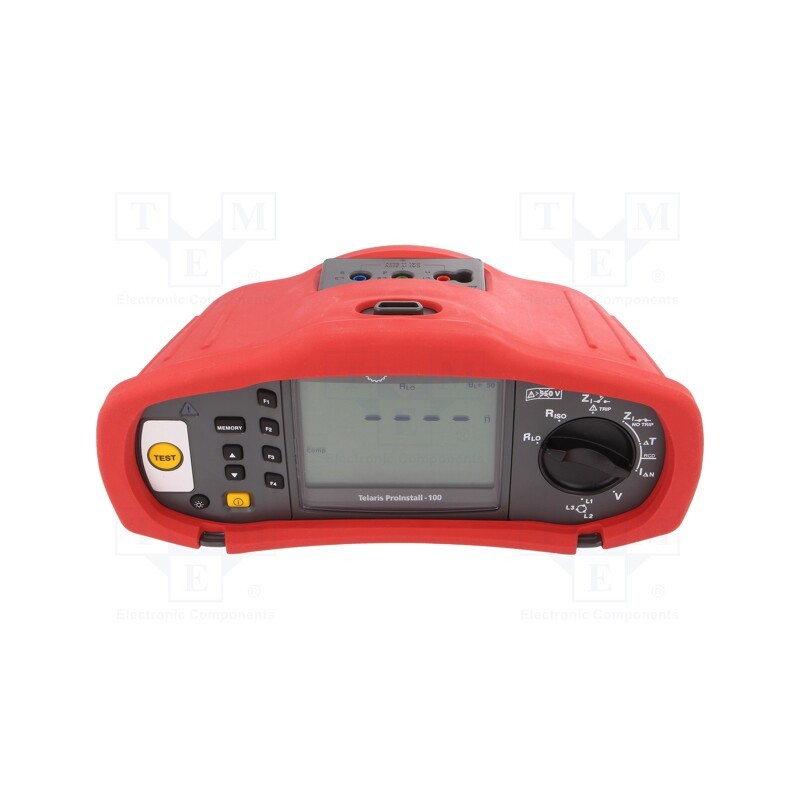 1 pcs x BEHA-AMPROBE - TELARIS PROINSTALL-100-EUR - Meter: appliance meter, LCD, Loop impedance measurement: 2kΩ