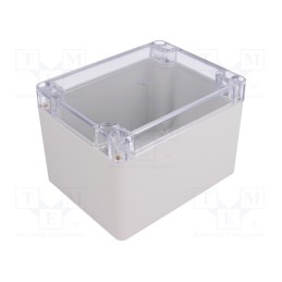 1 pcs x GAINTA - G221C - Enclosure: multipurpose, X: 90mm, Y: 115mm, Z: 80mm, polycarbonate
