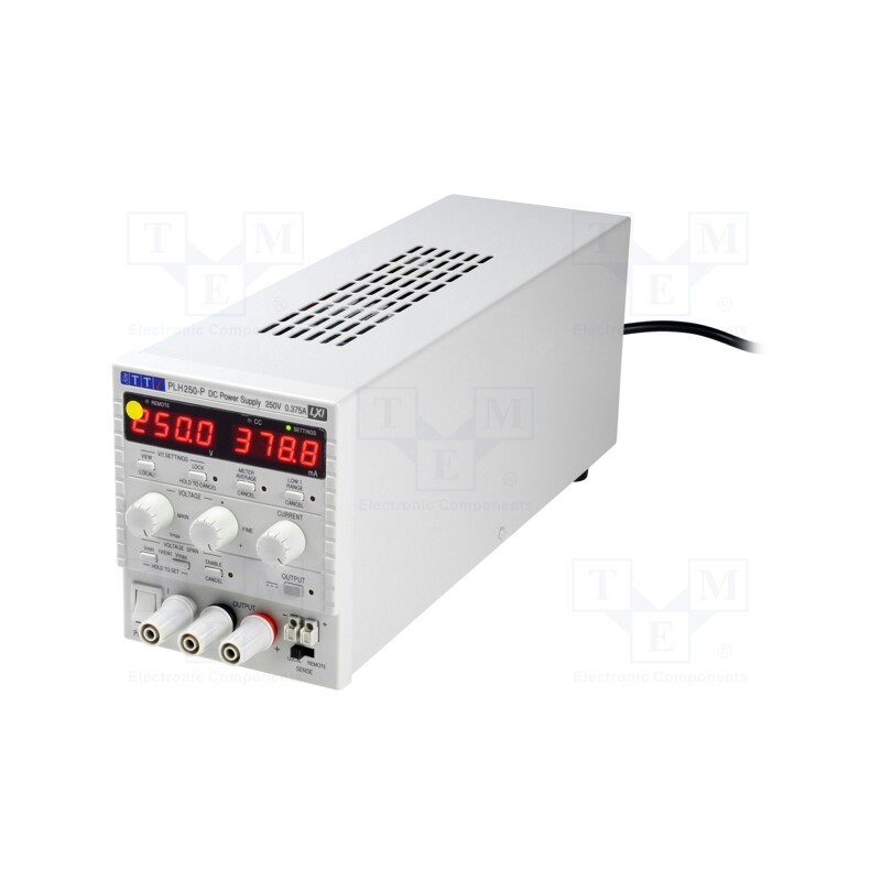 1 pcs x AIM-TTI - PLH250-P - Power supply: programmable laboratory, Ch: 1, 0÷250VDC, 0÷0.375A