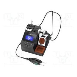 1 pcs x JBC TOOLS - CP-2QF - Soldering station, Station power: 80W, 90÷450°C, ESD, Display: LCD