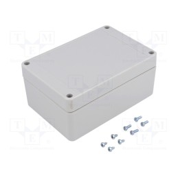 1 pcs x SUPERTRONIC - PP076G-S - Enclosure: multipurpose, X: 85mm, Y: 125mm, Z: 56mm, BOXELEC, ABS