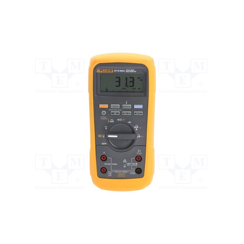 1 pcs x FLUKE - FLUKE-87V-MAX/E2 KIT - Digital multimeter, LCD, (6000/20000), Bargraph: 33segm.40x/s