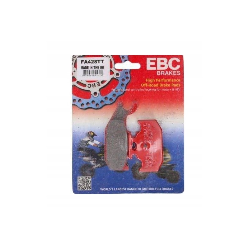Brake pads for quad ebc fa428tt