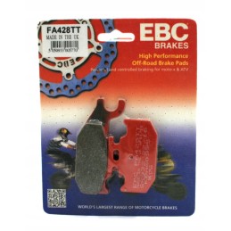 Brake pads for quad ebc fa428tt