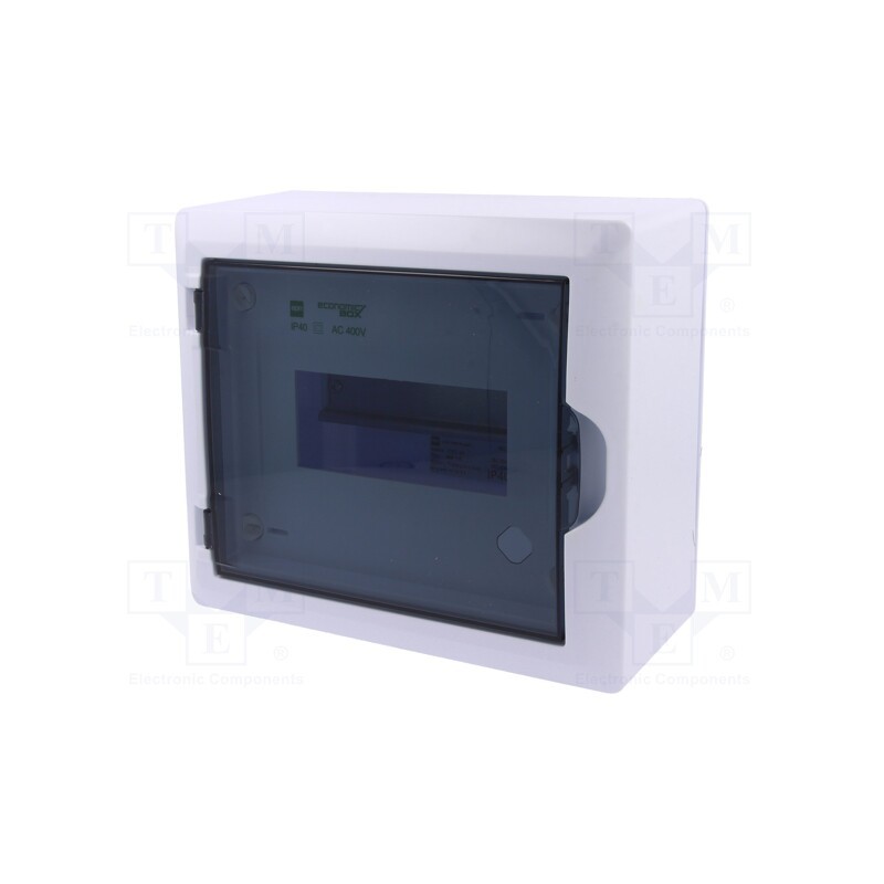 1 pcs x ELEKTRO-PLAST NASIELSK - 219878 - Enclosure: for modular components, IP40, white, No.of mod: 8, 400V