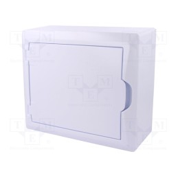 1 pcs x ELEKTRO-PLAST NASIELSK - 2502-00 - Enclosure: for modular components, IP40, white, No.of mod: 8, 400V