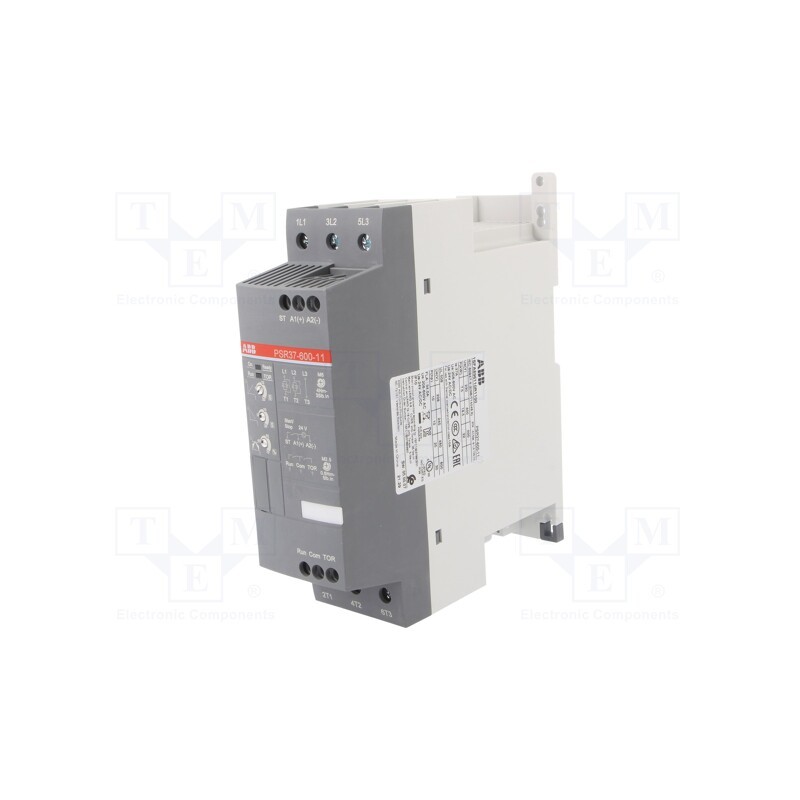 1 pcs x ABB - 1SFA896110R1100 - Module: soft-start, Usup: 208÷600VAC, for DIN rail mounting, 37A