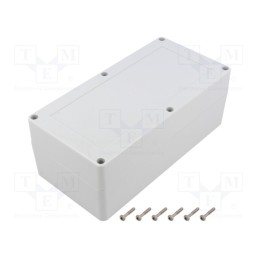 1 pcs x KRADEX - ZP200.100.75JH TM ABS - Enclosure: multipurpose, X: 100mm, Y: 200mm, Z: 75mm, ZP, ABS, gasket