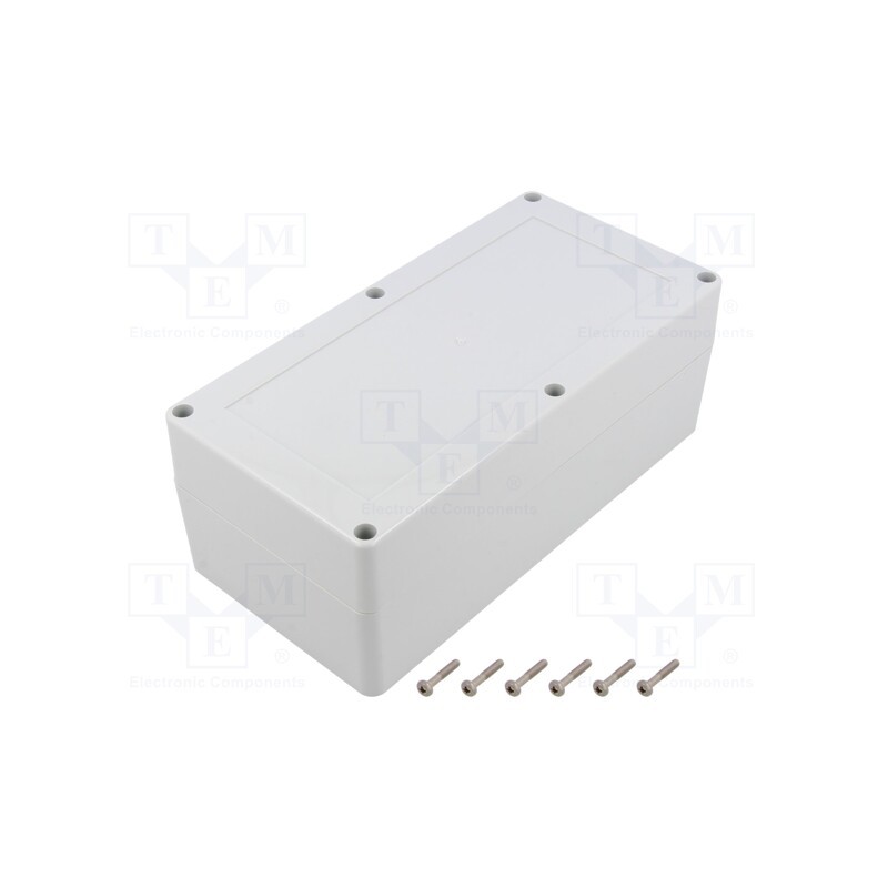 1 pcs x KRADEX - ZP200.100.75JH TM ABS - Enclosure: multipurpose, X: 100mm, Y: 200mm, Z: 75mm, ZP, ABS, gasket
