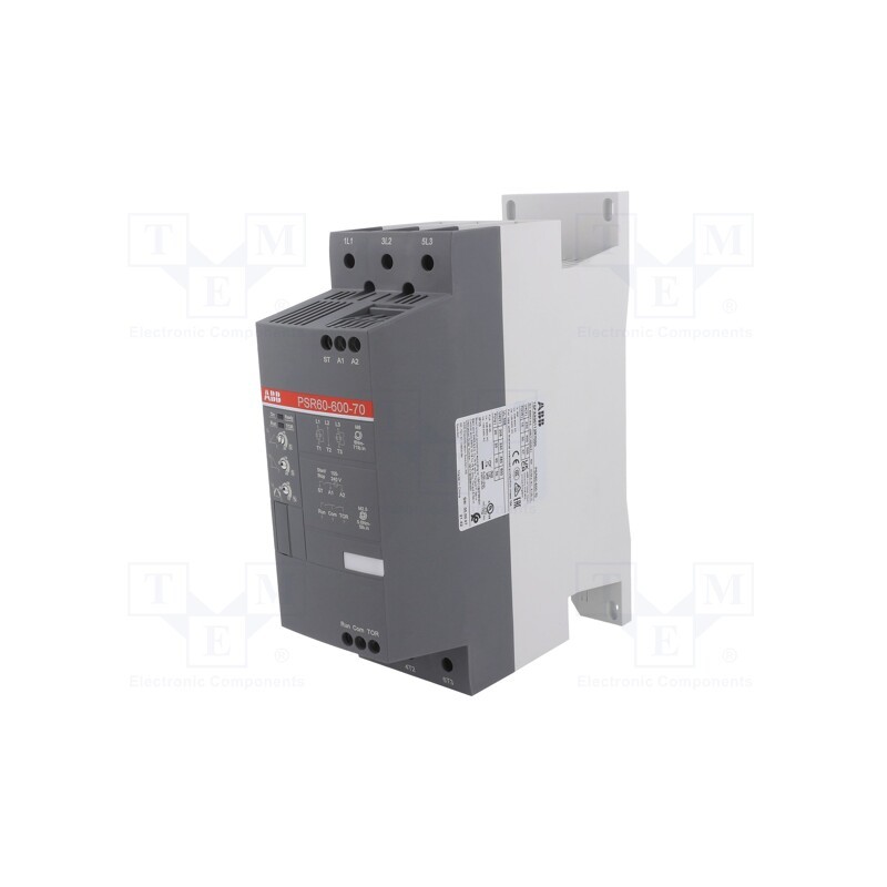1 pcs x ABB - 1SFA896112R7000 - Module: soft-start, Usup: 208÷600VAC, for DIN rail mounting, 30kW