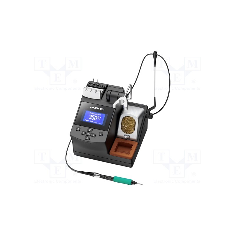 1 pcs x JBC TOOLS - CDN-2QF - Soldering station, Station power: 25W, 90÷450°C, ESD, Display: LCD
