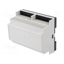 1 pcs x HAMMOND - 1597DIN6GY - Enclosure: for DIN rail mounting, Y: 90mm, X: 105mm, Z: 58mm, grey