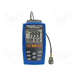 1 pcs x TENMARS - ST-140D - Vibrometer, Display: LCD, 1,999mm,199,9m/s2,199,9mm/s, 0.01÷1kHz