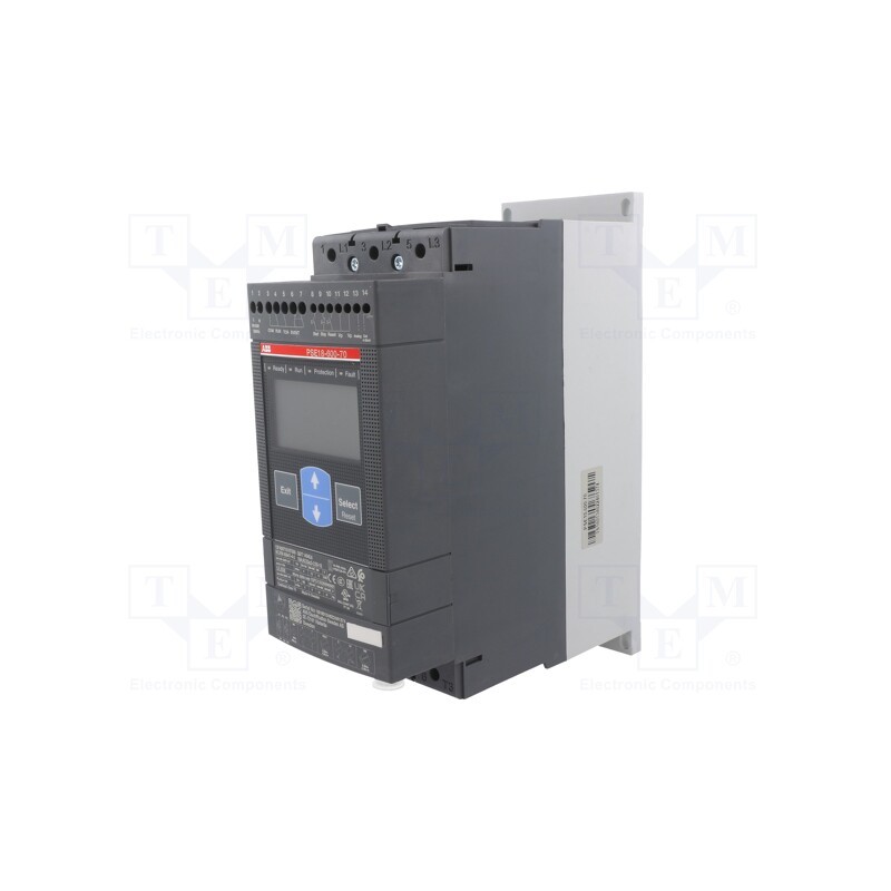 1 pcs x ABB - 1SFA897101R7000 - Module: soft-start, Usup: 208÷600VAC, for DIN rail mounting, 18A