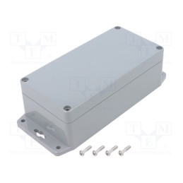1 pcs x GAINTA - A368MF-IP68 - Enclosure: multipurpose, X: 80mm, Y: 160mm, Z: 55mm, ABS, light grey