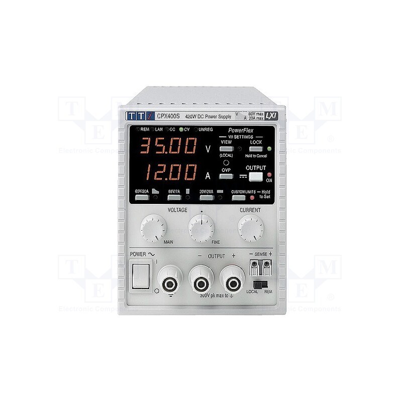 1 pcs x AIM-TTI - CPX400S - Power supply: laboratory, switched-mode,single-channel, 0÷60VDC