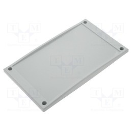 1 pcs x FIBOX - FC PC 21/18 - Front panel, polycarbonate, W: 125mm, L: 213mm, Series: CARDMASTER