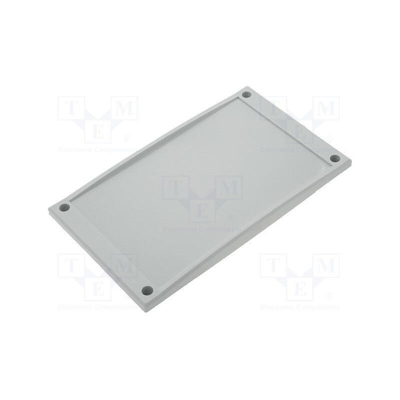 1 pcs x FIBOX - FC PC 21/18 - Front panel, polycarbonate, W: 125mm, L: 213mm, Series: CARDMASTER