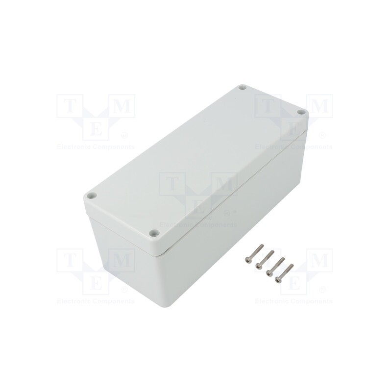 1 pcs x KRADEX - ZP190.75.75JH TM PC - Enclosure: multipurpose, X: 75mm, Y: 190mm, Z: 75mm, ZP, light grey