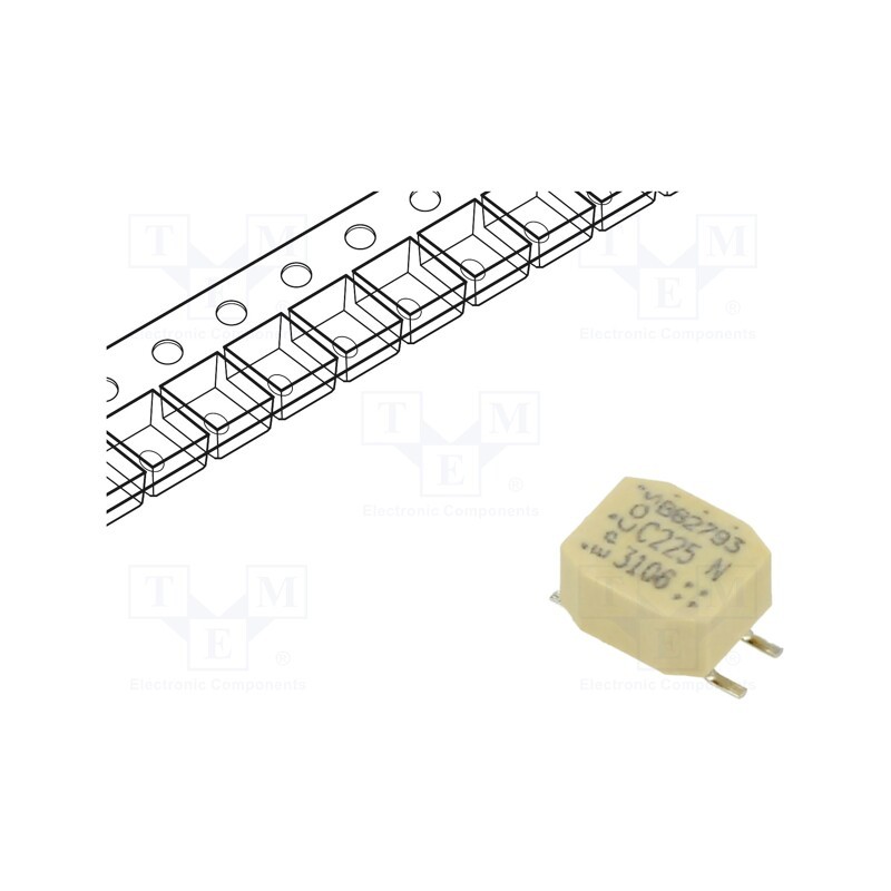 1 pcs x TDK - B82793C0225N265 - Inductor: wire with current compensation, SMD, 2.2mH, 500mA, ±30%